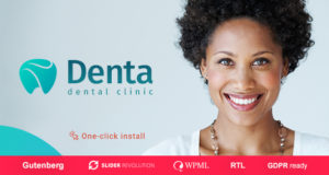 Denta – Dental Clinic WP Layout