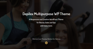 Depilex Salon – Salon – Spa – Fitnessstudio – Mehrzweck-WP-Thema
