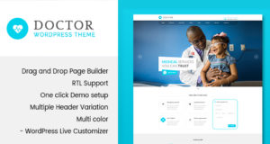 Doktor – Medizin & Gesundheit WordPress Layout