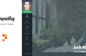 Empathie – Ein vCard WordPress-Template