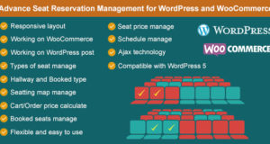 Erweiterte Verwaltung der Sitzplatzreservierung für WooCommerce
