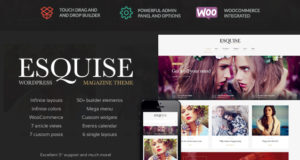 Esquise – Magazin WordPress Template