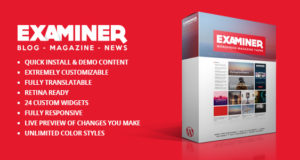 Examiner Magazine Template