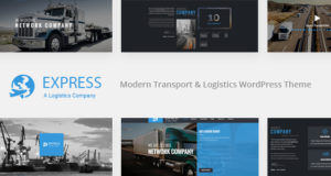 Express – Modernes Transport & Logistik WordPress Layout
