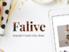 Falive - Wunderschönes Creative & Fashion Blog-Thema