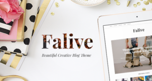 Falive – Wunderschönes Creative & Fashion Blog-Thema