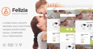 Felizia | Fruchtbarkeitszentrum & medizinisches WordPress-Layout