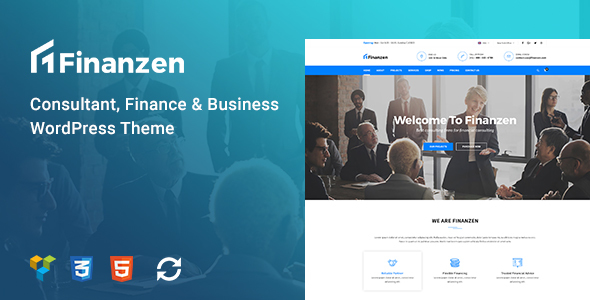 Finanzen – Berater, Finanzen & Business WordPress Template
