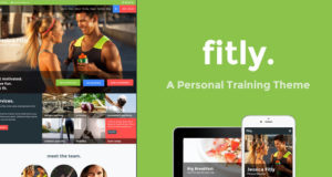 Fitly – Ein persönliches Training WordPress Template