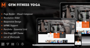 Fitness Fitness Yoga – Maniva WordPress Vorlage