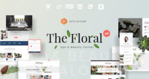 Floral – Spa und Beauty Responsive WordPress Template