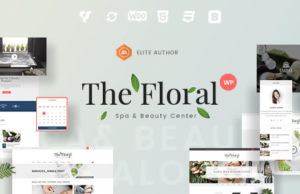 Floral – Spa und Beauty Responsive WordPress Template