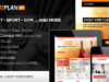 Gameplan - Event und Fitness WordPress Layout