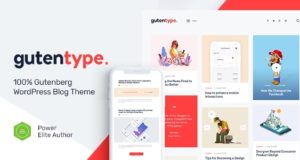Gutentype | 100% Gutenberg WordPress Layout für Modern Blog + RTL