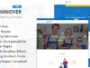 Hannover: Cleaning Business Company WordPress Layout