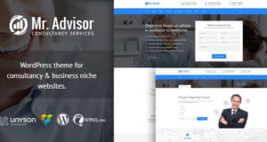 Herr Berater – Finanzen und Beratung WordPress Template