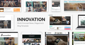 INNOVATION: Multi-Concept News, Magazin & Blog-Thema