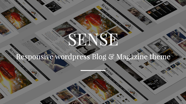 Sense - Responsive Blog Magazine und News Theme - 3
