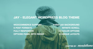 Jay – Elegantes WordPress-Blog-Thema