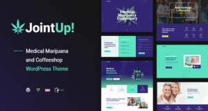 JointUp – Medizinisches Marihuana und Coffeeshop WordPress Vorlage