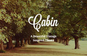 Kabine - schönes Vintages Thema