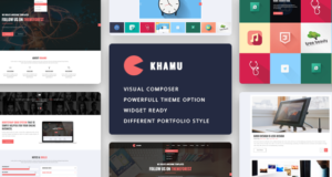Khamu – Mehrzweck Business WordPress Vorlage