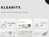 Kleanity - Minimalistisches WordPress-Vorlage / Kreativ-Portfolio