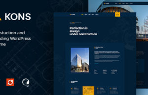 Kons – Konstruktion und Bau von WordPress Template