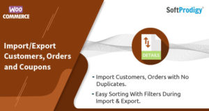 Kunden, Bestellungen und Gutscheine in WooCommerce importieren / exportieren