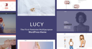 LUCY – Elegantes weibliches Mehrzweck-WordPress-Template