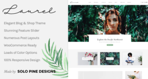 Laurel – Ein WordPress Blog & Shop Layout