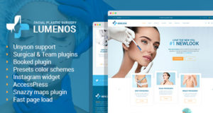 Lumenos – Plastische Chirurgie Klinik WordPress Layout