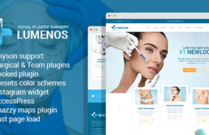 Lumenos – Plastische Chirurgie Klinik WordPress Layout