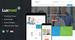 LuxMed | Medizin & Gesundheitswesen Arzt WordPress Vorlage