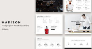 Madison – Mehrzweck-Responsive-WordPress-Template
