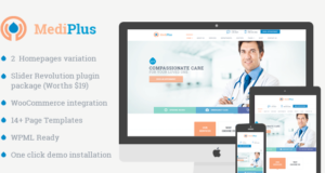 MediPlus – Responsive Layout für Medizin und Gesundheit