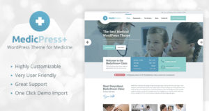 MedicPress – Medical WordPress Layout für Kliniken und Privatärzte