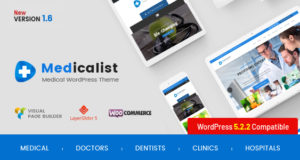 Medicalist – Ein medizinisches All-in-One-WP-Thema mit Termin- und Blutspendensystem