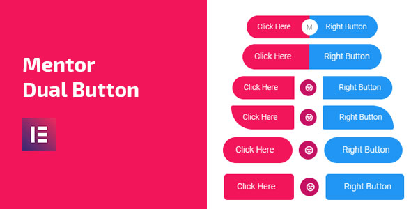 Mentor Dual Button - Dual Button Addon für Elementor - Agentur zweigelb