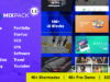 MixPack - Mehrzweck-WordPress-Vorlage - Beratung, Reisen, Essen, Software ... Mit Page Builder