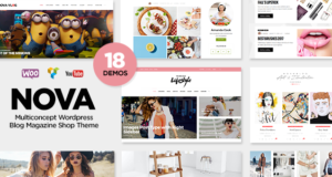 Nova – Multi-Konzept-Blog / Magazin WordPress-Template