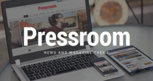 Presseraum – Nachrichten und Magazin WordPress Vorlage