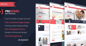 Prixomo – Corporate Responsive Mehrzweck-WordPress-Vorlage