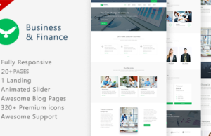 Proffs – Business und Finanzen WordPress Template