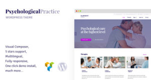 Psychologie – WordPress-Thema für Psychologische Praxis, Psychologe und Psychiater