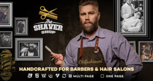 Rasierer – Friseure & Friseursalon WordPress Layout