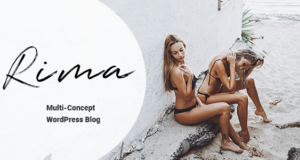 Rima – Persönliches Blog-WordPress-Vorlage