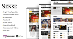 Sense – Responsive Blog Magazine und News Template