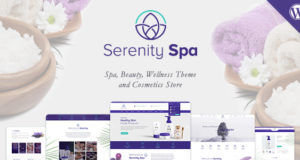 Serenity Spa & Beauty | Reaktionsschnelles WordPress-Layout