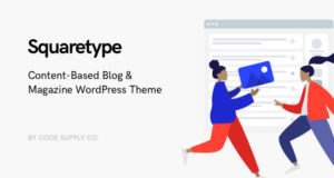 Squaretype – Modernes Blog-WordPress-Template
